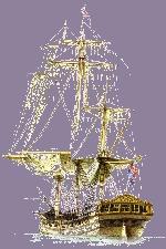 The 'Endeavour' - Captain Cook's ship